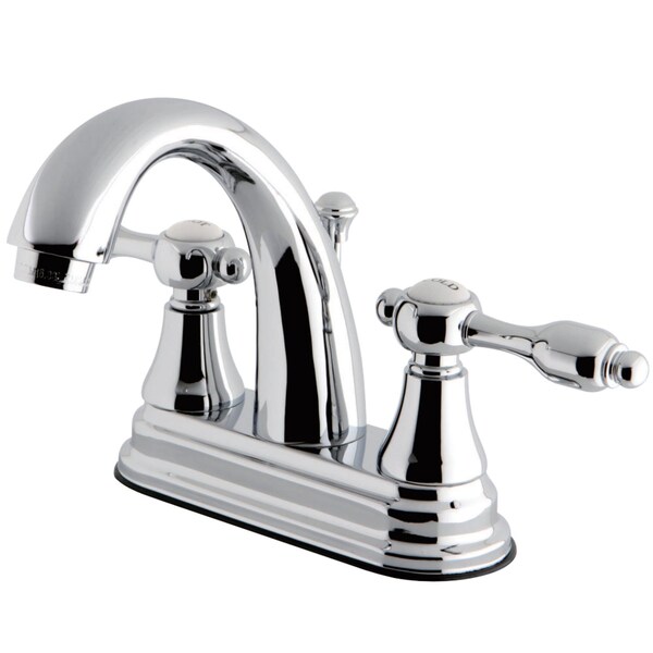KS7611TAL 4" Centerset Bathroom Faucet, Polished Chrome